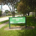 park sign